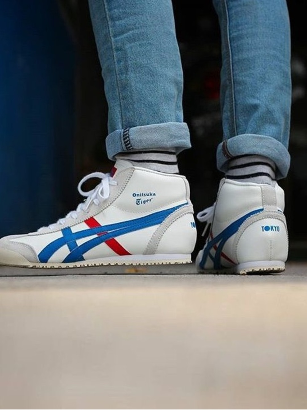 EUC Onitsuka Tiger Mid Runner Mexico Sneakers 10